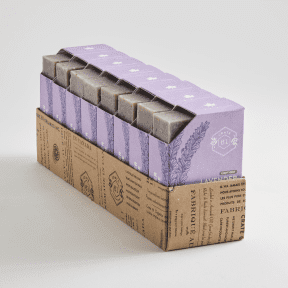 Crate 61 Organics Inc. Lavender Bar Soap - 8 x 110g - Budelas
