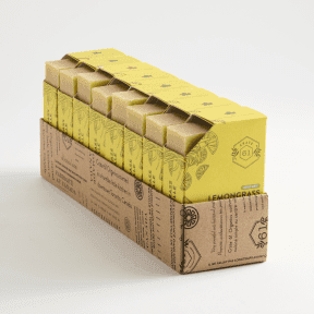 Crate 61 Organics Inc. Lemongrass Bar Soap - 8 x 110g - Budelas