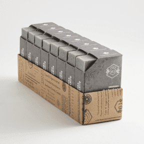 Crate 61 Organics Inc. Oatmeal Shea Bar Soap - 8 x 110g - Budelas