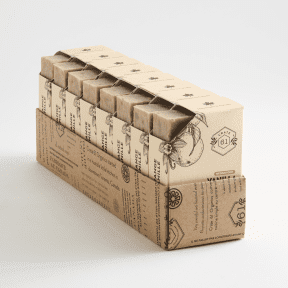 Crate 61 Organics Inc. Vanilla Orange Bar Soap - 8 x 110g - Budelas