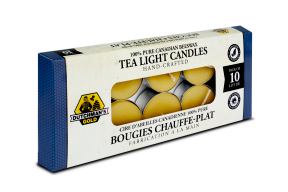 Dutchman's Gold Inc. Beeswax Candles, Tea Lights 10pk - Budelas