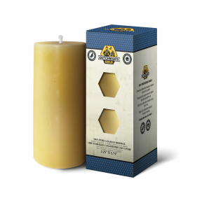Dutchman's Gold Inc. Beeswax Candle Pillar 2.25x5.75 - Budelas