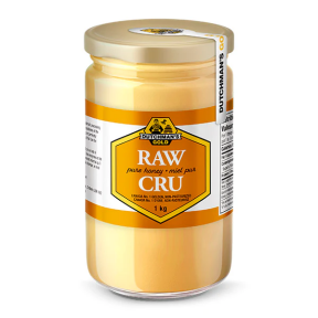 Dutchman's Gold Inc. Pure Raw Honey 1kg - Budelas