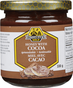 Dutchman's Gold Inc. Honey with Cocoa 330g - Budelas