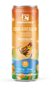 Liquid Adrenaline - Orange Rush (12 x 355ml) - Budelas