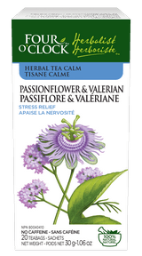 Passionflower & Valerian Herbal Tea - Budelas