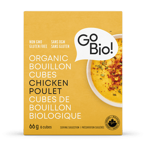 Organic Chicken Cubes - 15 x 66g - Budelas