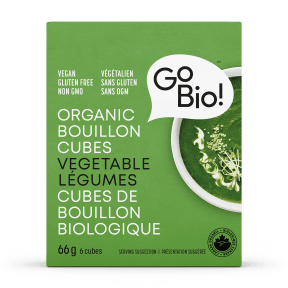 Organic Vegetable Cubes - 15 x 66g - Budelas