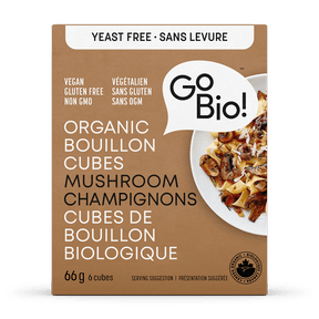 Yeast-Free Organic Mushroom Cubes - 15 x 66g - Budelas