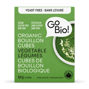 Yeast-Free Organic Vegetable Cubes - 15 x 66g - Budelas