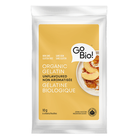 Organic Gelatin Sheets - 20 x 10g - Budelas