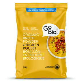 Low Sodium Organic Chicken Broth Powder - 8 x 150g - Budelas