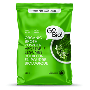 Yeast-Free Organic Vegetable Broth Powder -8 x 200g - Budelas