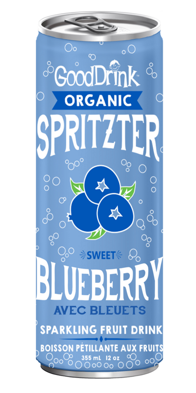GoodDrink Spritzter Blueberry 12x355ml - Budelas
