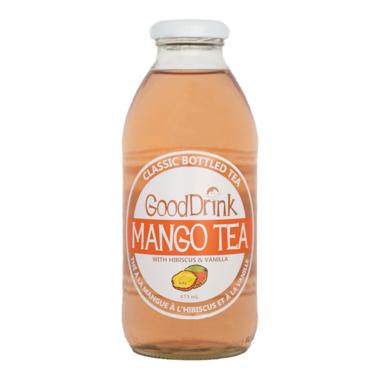 GoodDrink Tea Mango 12x473ml - Budelas