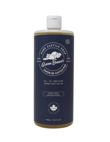 All Purpose Castille Soap - Frosty Mint - 990ml - Budelas