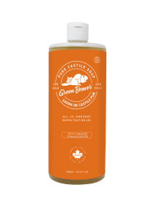 All Purpose Castille Soap - Orange - 990ml - Budelas