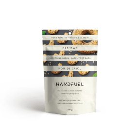 Handfuel Everything Bagel Cashews 12 x 150g - Budelas