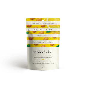 Handfuel Marcona Almonds Lemon 12 x 150g - Budelas