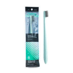 Charcoal Biodegradable Toothbrush - Budelas