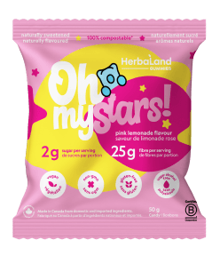 Herbaland Oh My Stars! Pink Lemonade - 12 x 50g - Budelas