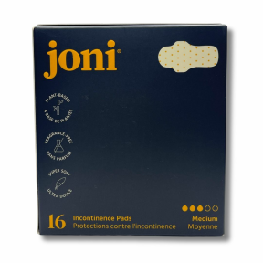 Joni Incontinence Pad (Medium) 16ea - Budelas