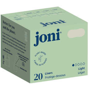 Joni Organic Bamboo Liners 20 Ct. - Budelas