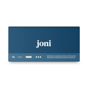 Joni Organic Super Tampons 16 Ct. - Budelas