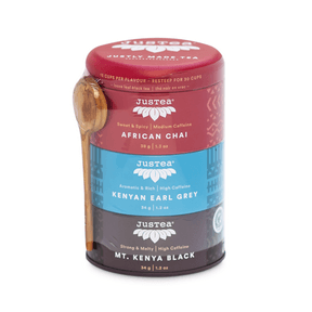 Loose Leaf Black Tea Trio Tins - Budelas
