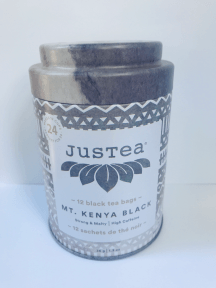 Mt Kenya Black - Tea Bag Tin - Budelas