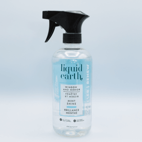 Liquid Earth Mint Shine Natural Window Cleaner - 473ml - Budelas