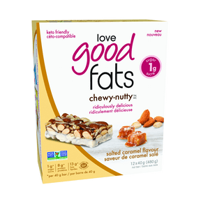 Love Good Foods Salted Caramel - 12 x 40g - Budelas