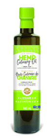 Cold Pressed Hemp Culinary Oil - 500ml - Budelas