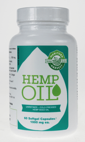 Hemp Seed Oil Capsules - 60 Softgels - Budelas
