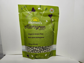 Organic Green Peas - Budelas