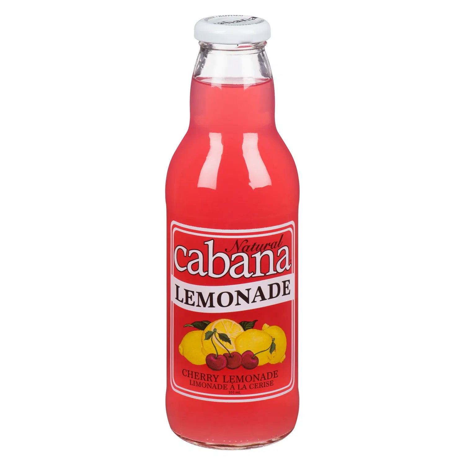 Natural Cabana Lemonade Cherry 12 x 591ml - Budelas
