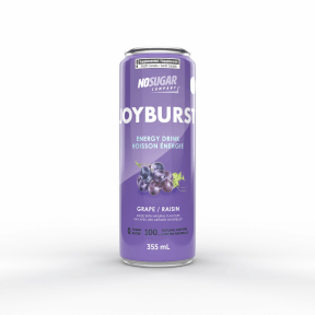 Joyburst Energy Drink Grape - 12 x 355ml - Budelas