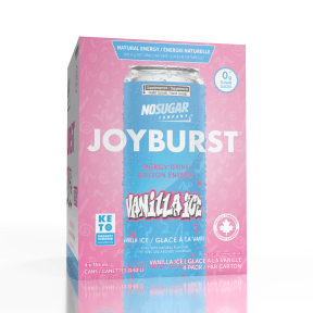 Joyburst Energy Drink Vanilla Ice - 4pk - Budelas