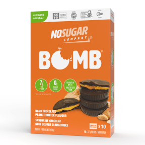 Keto Bomb Dark Choc PB - 10pk - Budelas