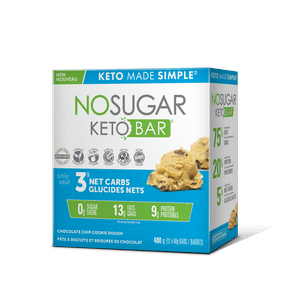 Keto Bar Choc Chip - 12 x 40g - Budelas