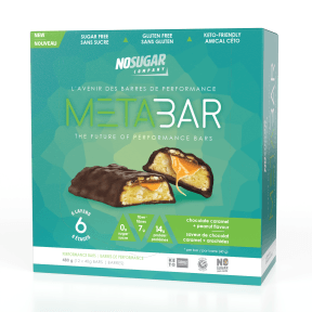 Meta Bar Chocolate Caramel Peanut - 12 x 40g - Budelas
