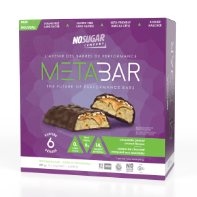 Meta Bar Chocolate Peanut Crunch - 12 x 40g - Budelas
