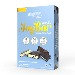 Joybar Collagen Bar - Cookies & Cream - 4pk - Budelas