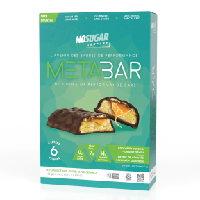 Meta Bar Chocolate Caramel Peanut - 4 Pack - Budelas