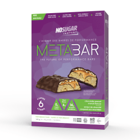 Meta Bar Chocolate Peanut Crunch - 4 Pack - Budelas