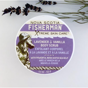 Nova Scotia Fisherman - Lavender & Vanilla Body Scrub - Budelas
