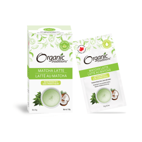 Organic Traditions Matcha Latte Single Serve 10ct - Budelas
