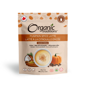 Organic Traditions Pumpkin Spice Latte 150g - Budelas