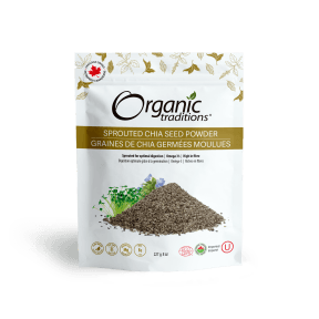 Organic Traditions Sprouted Chia 227g - Budelas