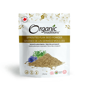 Organic Traditions Sprouted Flax 227g - Budelas